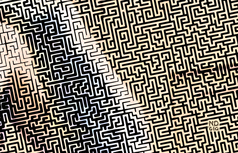 David's Gaze Maze by Andy Giger